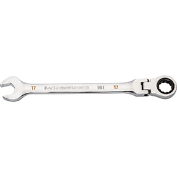 KDT-86717 17 mm 90-Tooth 12 Point Flex Head Ratcheting Combination Wrench -  Gearwrench