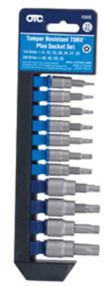 Picture of OTC Tools & Equipment OTC-5905 Tamper-Resistant Torx Plus Socket Set - 11 Piece