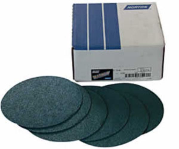 6 in. 36E Grit Magnum PSA Discs, Blue - Pack of 50