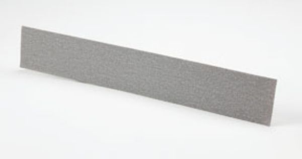 2.75 x 16.5 in. P80B Grit PSA File Sheet - Pack of 50