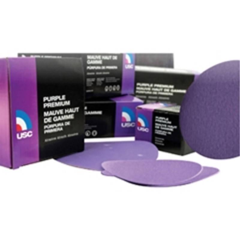 USC-660001 3 in. 80 Grit Hook & Loop Paper