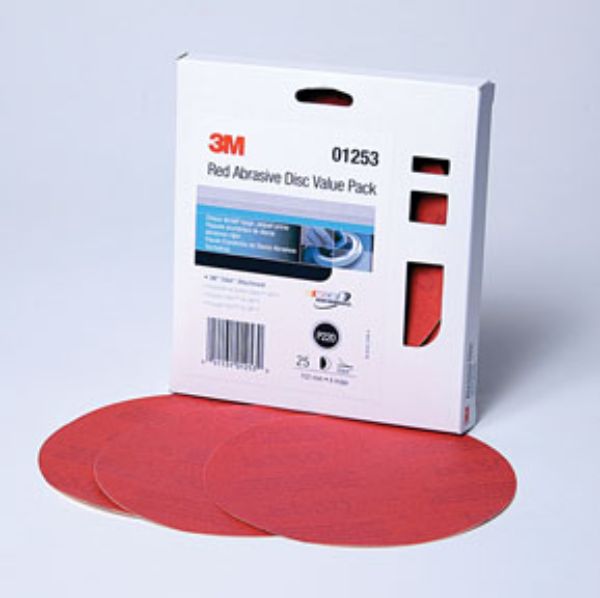 MMM-1253 6 in. P220 Grit RA Disc Value Pack