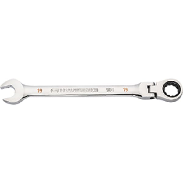 KDT-86719 19 mm 90-Tooth 12 Point Flex Head Ratcheting Combination Wrench -  Gearwrench