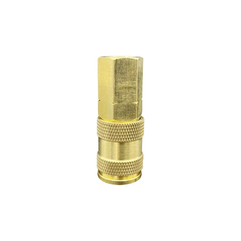 Picture of VIM Tools VIM-BUC-5 0.25 in. NPT Universal High Flow Female Brass Coupler - Pack of 5
