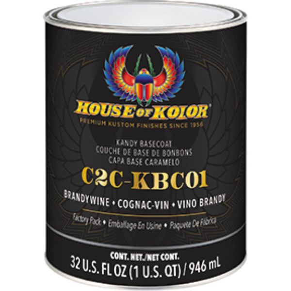 946 ml Classic & Coast 2 Coast Kandy Basecoat Paint, Brandywine
