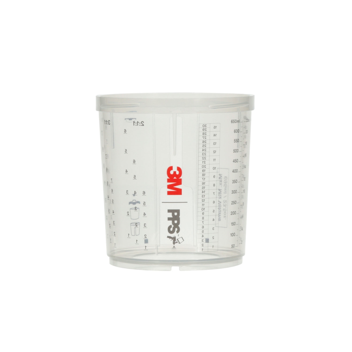 Picture of 3M MMM-26001 22 oz PPS 2.0 Series Spray Cup with No Liner