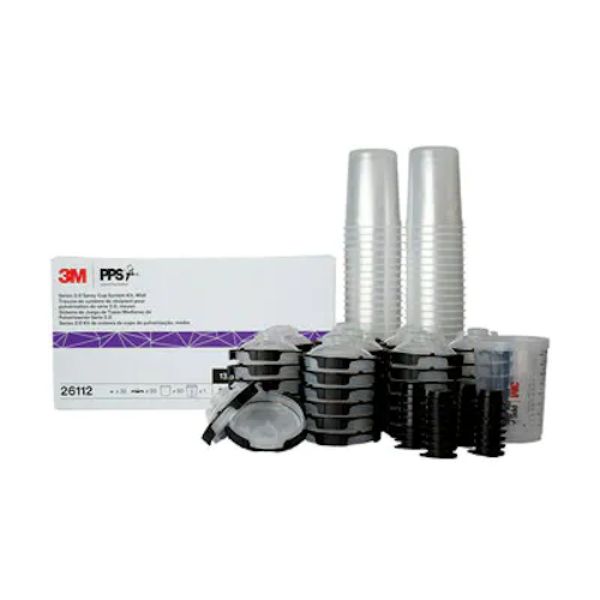 Picture of 3M MMM-26112 13.5 fl oz PPS Series 2.0 Spray Cup System Kit