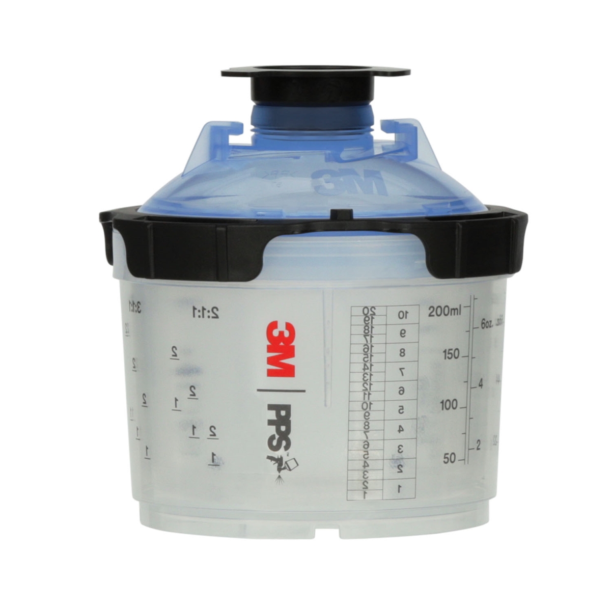 Picture of 3M MMM-26314 6.8 oz PPS 2.0 Spray Cup System with 125U Filter