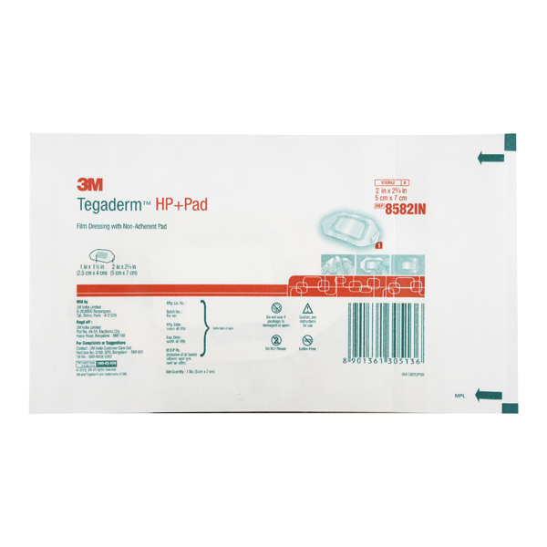 Picture of 3M MMM-8582 Tegaderm HP Plus Pad Film Dressing