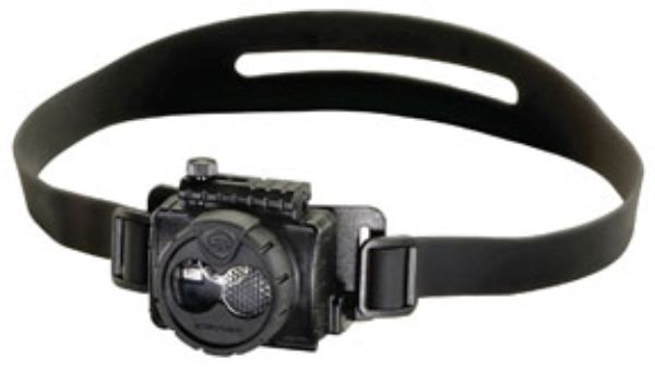 120V AC Double Clutch USB Headlamp, Black