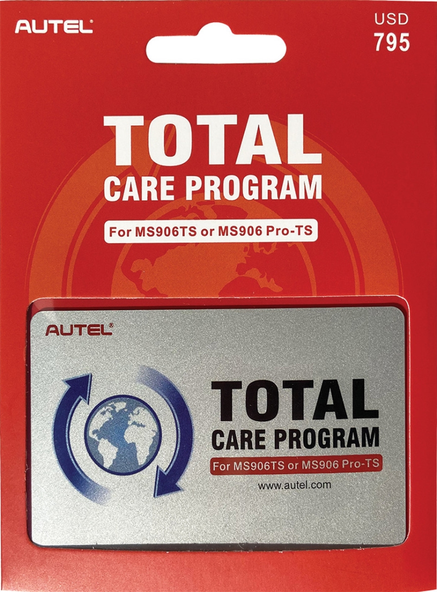 Picture of Autel AUL-MS906T1YR 1 Year Total Care Program Card for Maxisys Tablets
