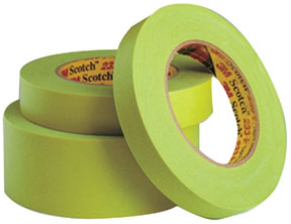 MMM-26344 0.25 in. 233 Plus Grit Masking Tape
