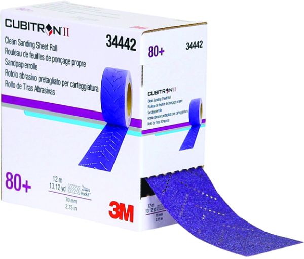 MMM-34442 80 Plus Grade Cubitron II Hookit Sheet Roll
