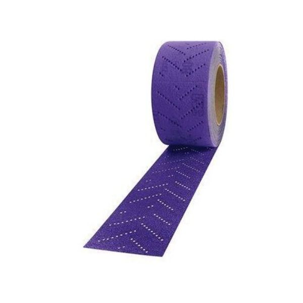 MMM-35503 80 mm x 12 m 150 Plus Grit 737U Series Multi-Hole Clean Sanding Sheet Roll
