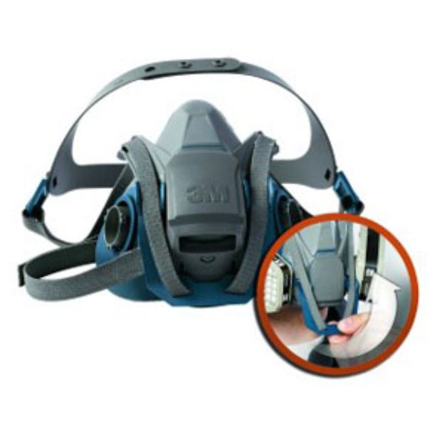 MMM-49492 Rugged Comfort Half Mask Resprirator - Large