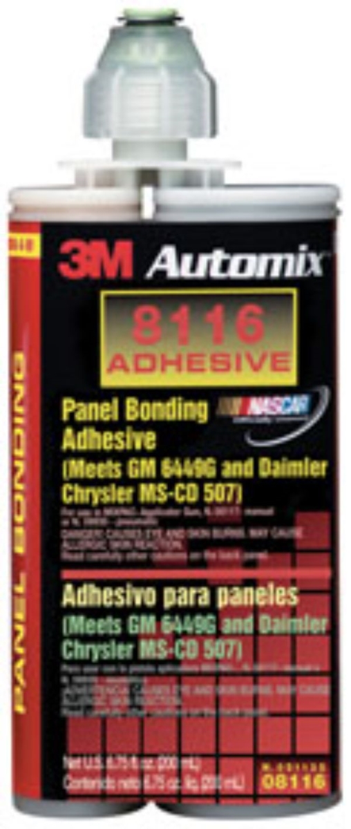 Picture of 3M MMM-8116 200 ml Automix Panel Bonding Adhesive Cartridge