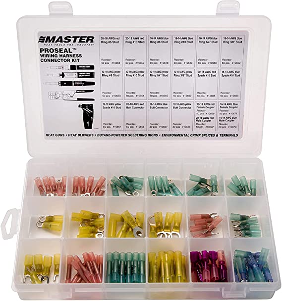 MRA-10600 Proseal Connector Large Assortment Kit - 115 Piece -  Master Appliance