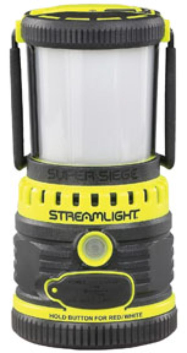 STL-44945 120V AC Super Siege Rechargeable Scene Light & Work Lantern & Portable USB Charger, Yellow