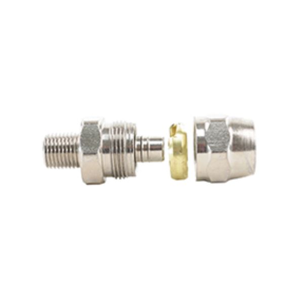 0.68 in. Reusable Coupler - 0.25 in. NPT