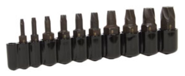 LIS-61980 Stripped Screw Extractor Set - 10 Piece