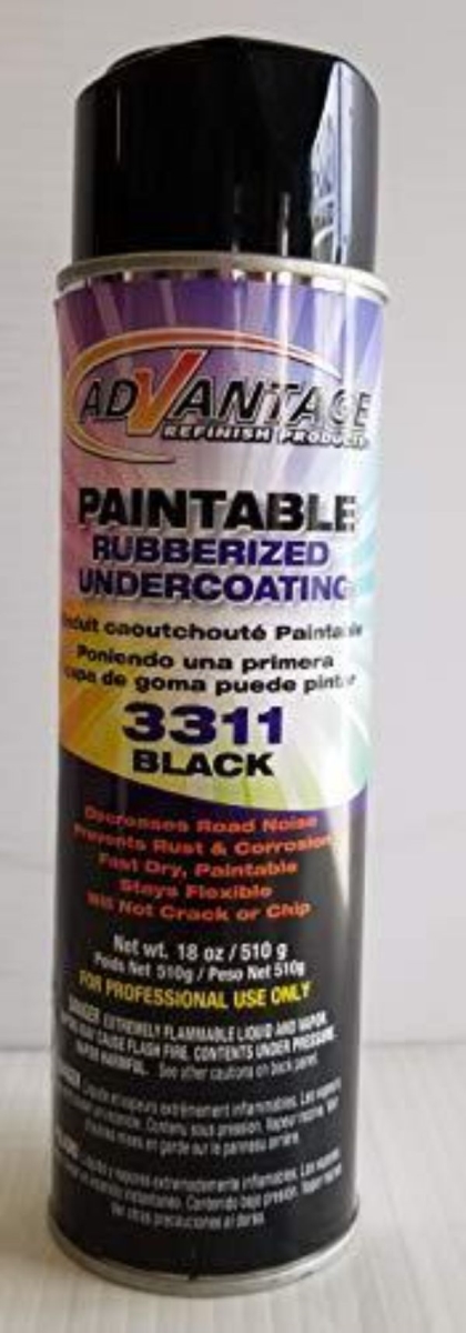 Picture of 5 Star Advantage 5SA-3311 18 oz Paintable Rubberized Undercoating Aerosol Paint