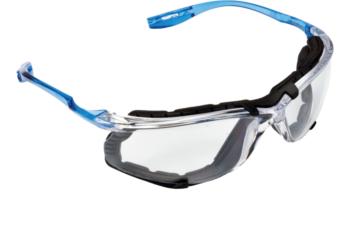 Picture of 3M MMM-11872 Clear Safety Glasses with Anti Fog Lens with Foam