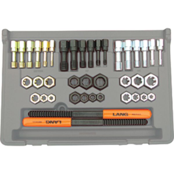 SAE & Metric Thread Restorer Kit - 40 Piece