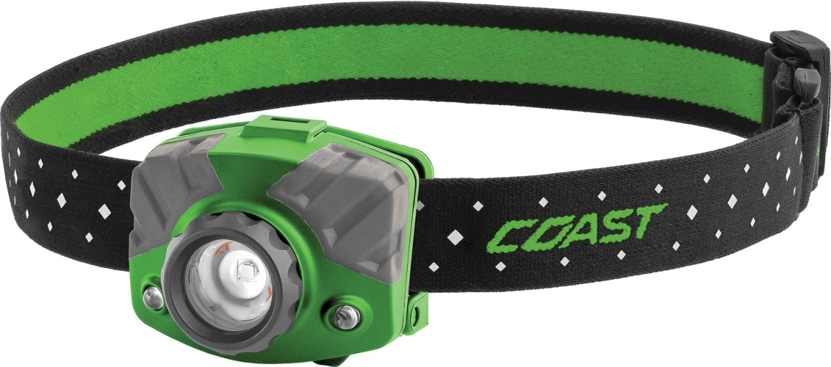 Picture of Coast CST-20619 Rechargeable Pure Beam Focusing Headlamp&#44; Green