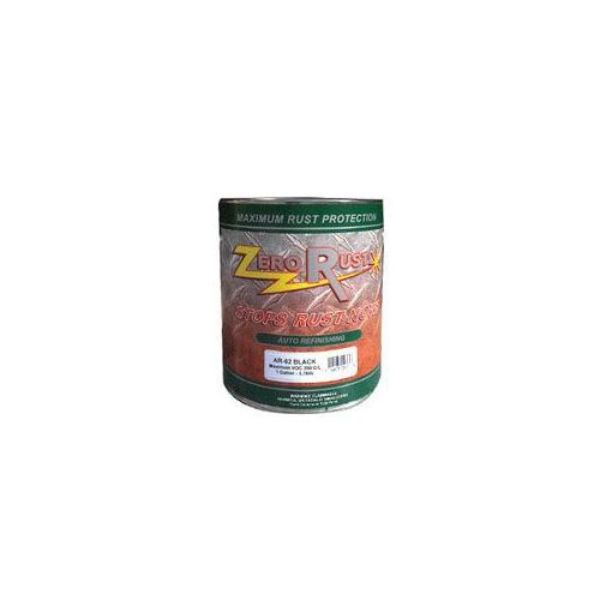 ZER-AR-62GA-CA 1 gal High Solid Rust & Corrosion Control Coating, Black