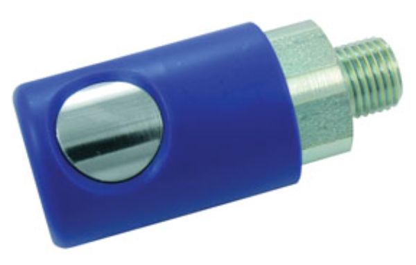 PVS-IRC061251 0.25 in. Male NPT Industrial Profile Regular Coupler