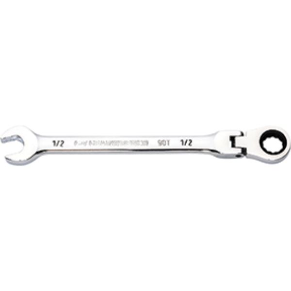 KDT-86745 0.5 in. 90-Tooth 12 Point Flex Head Ratcheting Combination Wrench -  Gearwrench