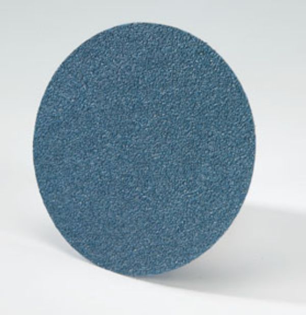 8 in. 80E Grit Bluefire cloth hook and eye Disc
