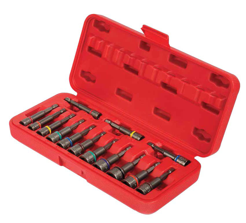 Impact Ready Magnetic Nut Setters Set - 14 Piece