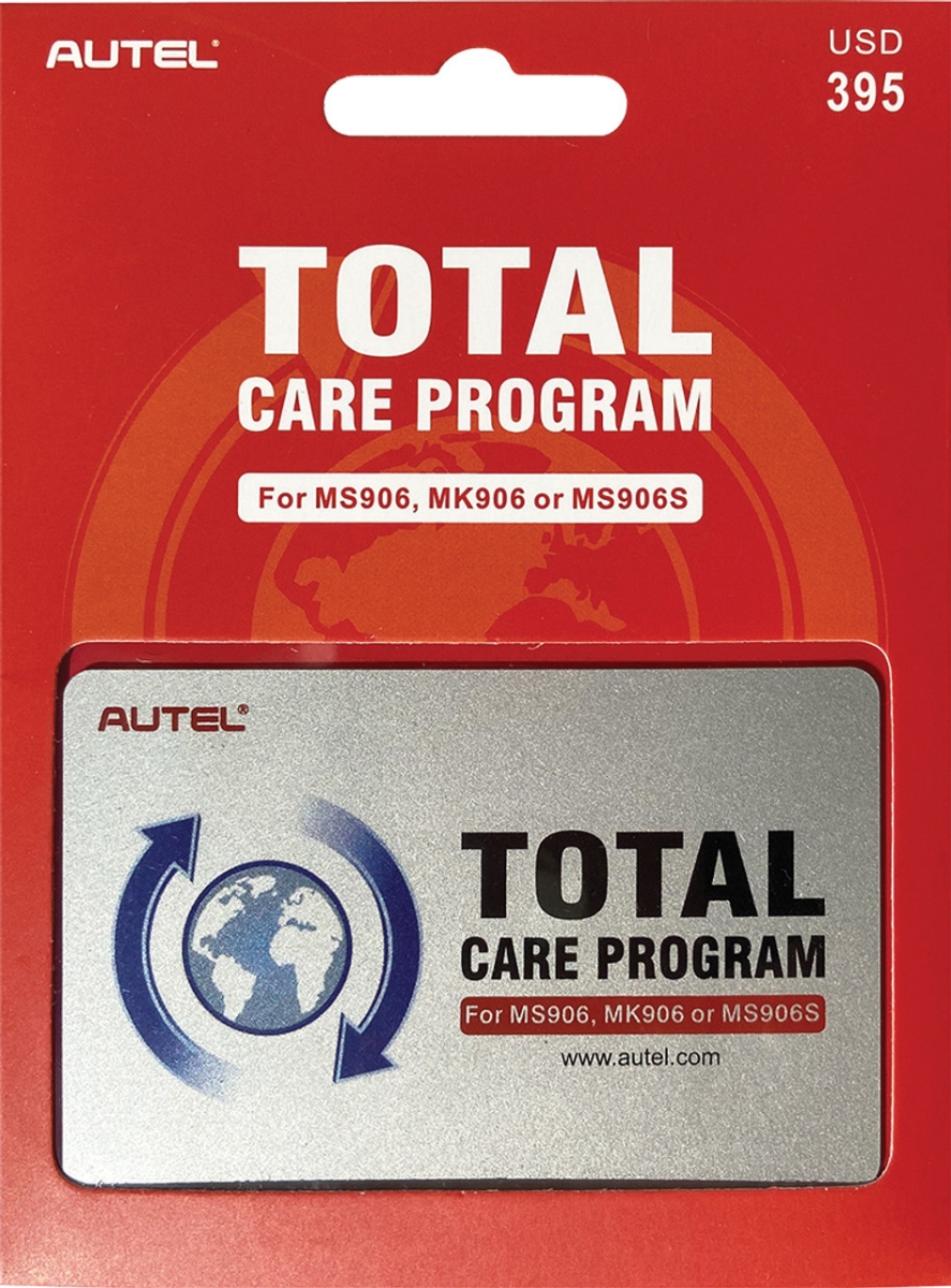 Picture of Autel AUL-MS906S1YR 1 Year Total Care Program Card for MS906S & MS906 Maxisys Tablets