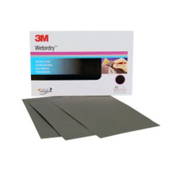 MMM-2624 5.5 x 9 in. 2000C Imperial Wetordry Sanding Sheet
