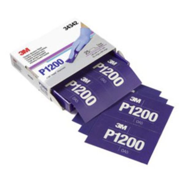 MMM-34342 5.5 x 6.8 in. Hookit Flexible Abrasive Hand Sheet