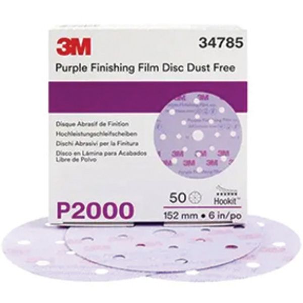 MMM-34785 P2000 Grit Finishing Film Disc