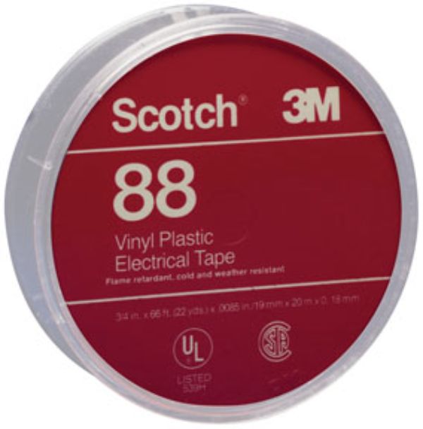 MMM-6143 Vinyl Electrical Tape - 10 per Box