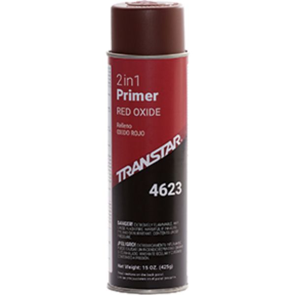 20 oz 2-in-1 Primer, Red Oxide - 20 oz