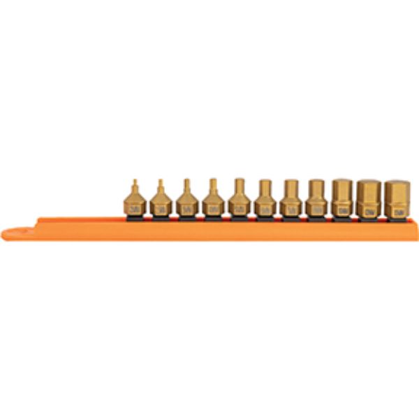 MAY-16005 Metric Hex Dual Drive Set - 11 Piece