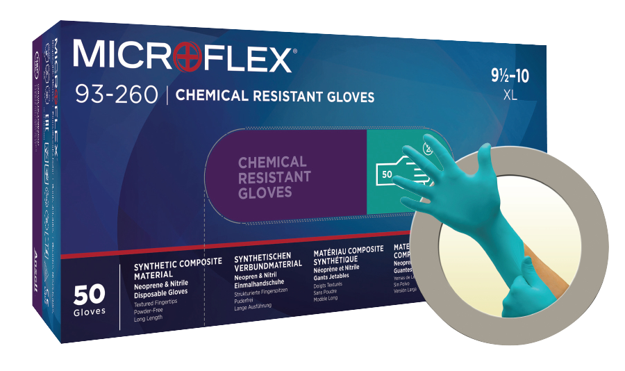 Thinnest Chemical Resistant Synthetic Composite Disposable Glove - Extra Small
