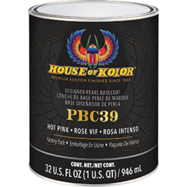 946 ml Kandy Basecoat Paint, Hot Pink