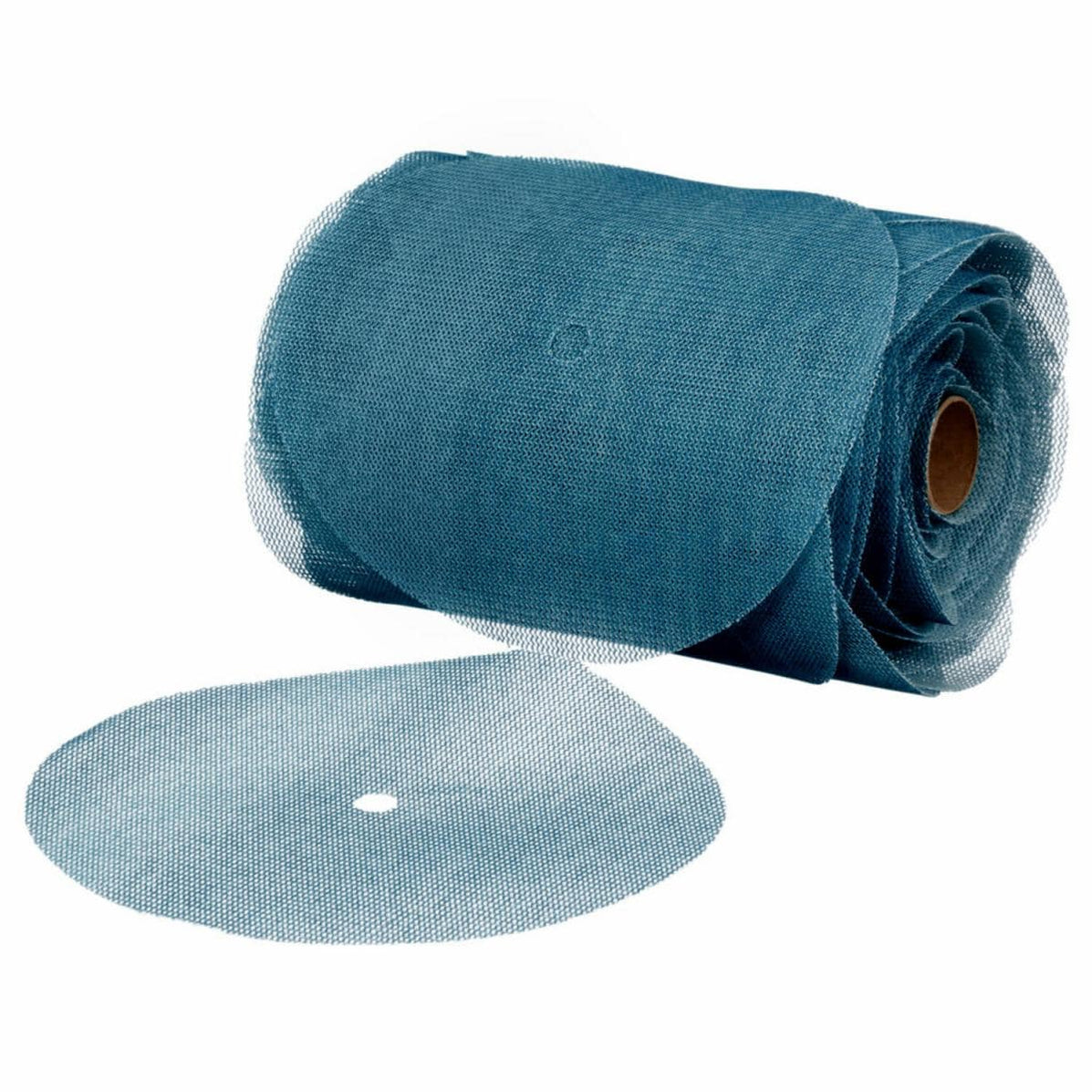 MMM-36455 3 in. Dia. 320 Grit Aluminum Oxide Abrasive Net Disc, Blue