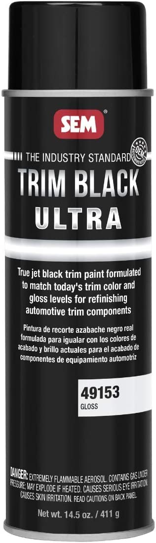 14.5 oz Trim Black Ultra Spray Paint with Gloss Finish