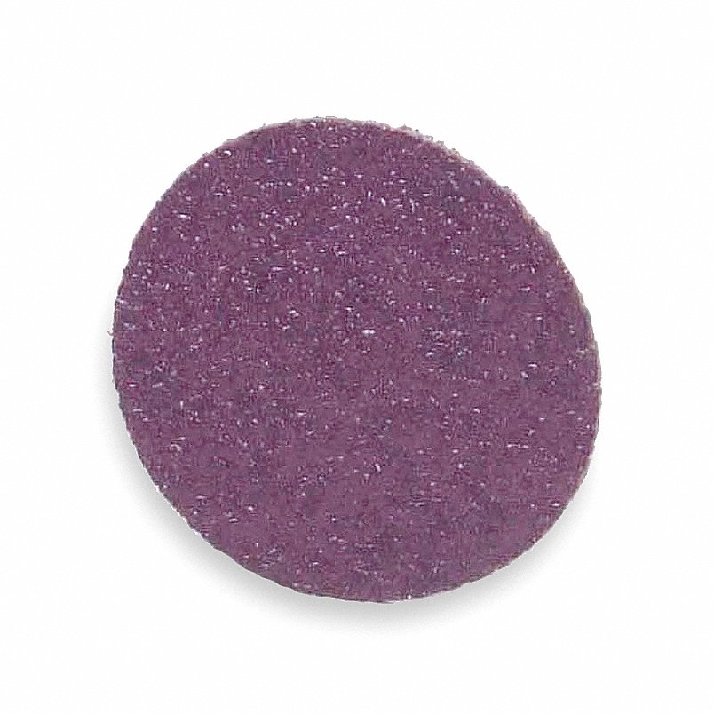 3 in. Grit 80 Quick-Change Sanding Disc, Brown - Pack of 50