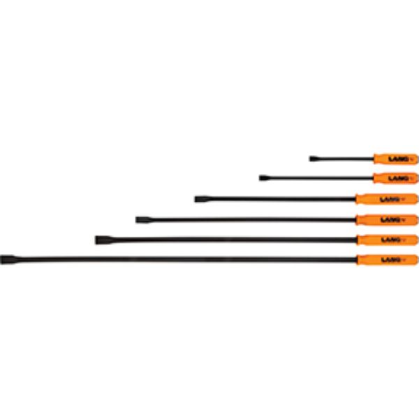 LNG-853-6ST Pry Bar Set with Strike Cap Set - 6 Piece