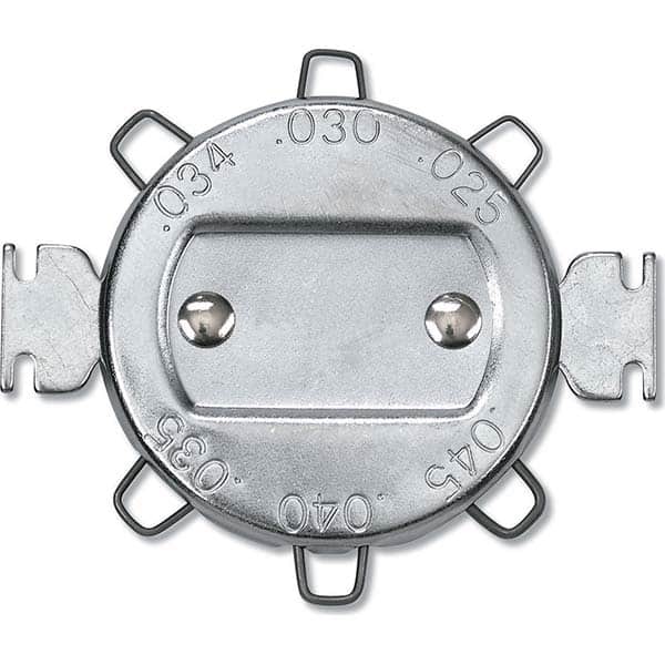KDT-166D 6 Wire SAE & Metric Spark Plug Gap Gauge with 2 Electrode