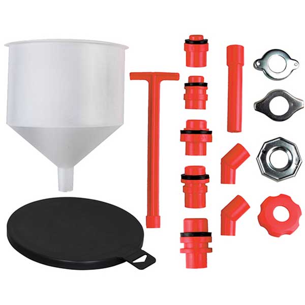 ATD-5195 No-Spill Funnel Set, 15 Piece