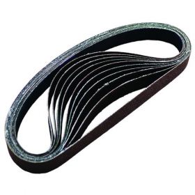 0.5 x 18 in. 60G Sanding Belt - 10 Piece