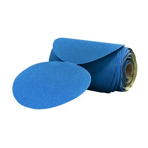 -36204 6 in. Stikit Blue Abrasive Disc Roll, 120 Grade